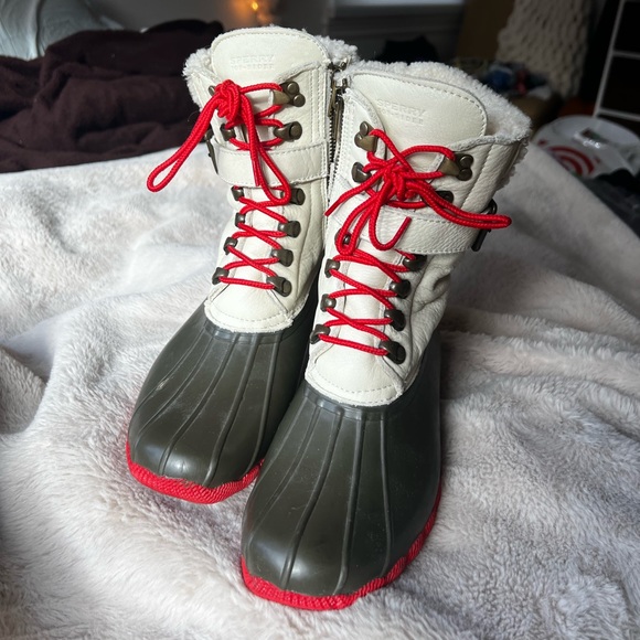 Sperry Top-sider for J. Crew Short Shearwater Boots - Picture 1 of 4